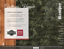 Tablet Screenshot of gh-kamper.at